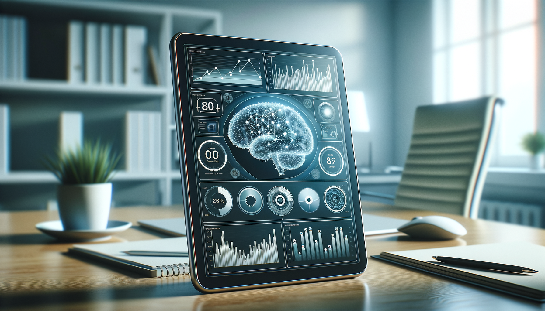 Illustrazione AI per Dashboard & Advisor AI