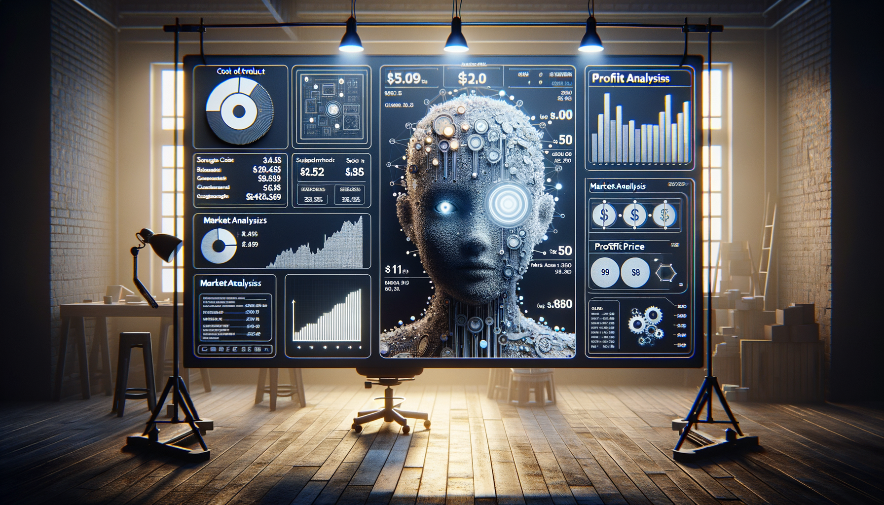 Illustrazione AI per Prezzi Suggeriti